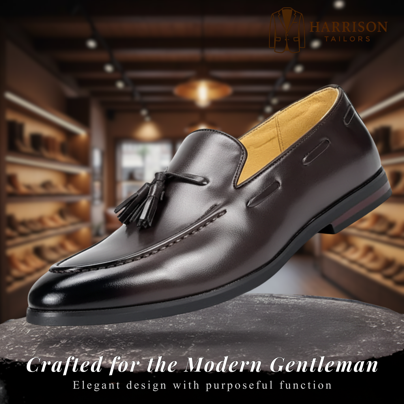 Benjamin | British Style Formal Loafers with Tassels